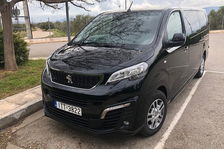 Transfer from Corfu Airport or Port to Acharavi, 5-8 customers
